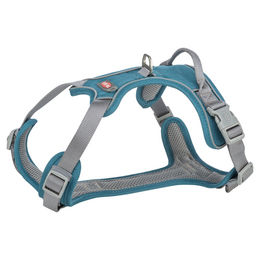 TRIXIE Premium Active Sportgeschirr für Hunde aus Nylon in Petrol Grösse L – Bild 1 von 3