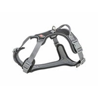 Produktbild von Trixie Premium Active Sportgeschirr für Hunde aus Nylon Schwarz Größe L-XL