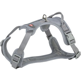 TRIXIE Premium Active Sportgeschirr für Hunde Grau XS – Bild 1 von 3