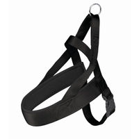 Produktbild von Trixie Premium Comfort Hundegeschirr aus Gurtband in Schwarz