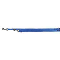 Produktbild von Trixie Premium Doppelleine aus Nylon für kleine Hunde in Blau Größe XS - 2 m