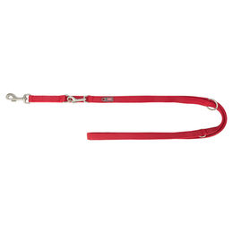Trixie Premium Doppelleine für Hunde aus Nylon in Rot Größe XS - 2 m – Bild 1 von 2
