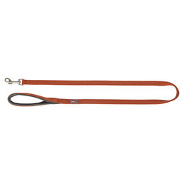 Produktbild von Trixie Premium Führleine Gurtband Größe M-L in Rot und Orange - 1 Stk.