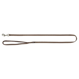 Produktbild von Trixie Premium Führleine Gurtband Größe XS-S Beige Braun - 1,2 m