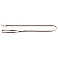 Produktbild von Trixie Premium Führleine Gurtband Größe XS-S Beige Braun - 1,2 m