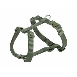 Trixie Premium H-Geschirr aus Nylon für Hunde in Grün Größe L-XL – Bild 1 von 3