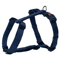 Produktbild von Trixie Premium H-Geschirr aus Nylon in Blau Größe XS-S