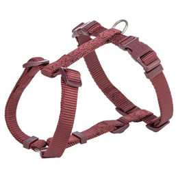 Trixie Premium H-Geschirr für Hunde aus Nylon in Sangria Rot Größe L – Bild 1 von 1