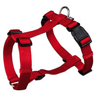 Produktbild von Trixie Premium H-Geschirr für Hunde aus Nylon Schwarz Größe XS-S 30-44cm