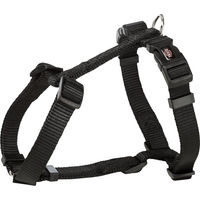 Produktbild von Trixie Premium H-Geschirr für Hunde Schwarz Nylon Größe M-L 52-75 cm - 1 Stk.