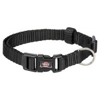 Produktbild von Trixie Premium Halsband Mini Schwarz XS