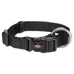 Trixie Premium Halsband Schwarz M-L für Riesenrassen 35-55cm – Bild 1 von 3