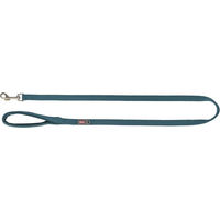 Produktbild von Trixie Premium Hundeführleine aus Polyester in Türkis Blau Bunt Größe XS 120 cm - 1,2 m