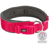 Produktbild von Trixie Premium Hundehalsband aus Neopren für Riesenrassen Rosa Grau Größe M-L 40-48 cm