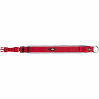 Produktbild von Trixie Premium Hundehalsband aus Neopren in Rot/Grau Größe M/L (40-48 cm)