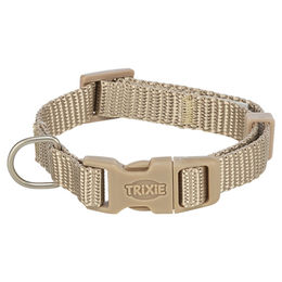 Trixie Premium Hundehalsband aus Nylon in Beige Größe M-L – Bild 1 von 2