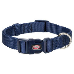 Produktbild von Trixie Premium Hundehalsband aus Nylon in Blau Größe S - 1 Stk.