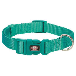 Produktbild von Trixie Premium Hundehalsband aus Nylon in Blau Türkis Größe XS