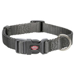Trixie Premium Hundehalsband aus Nylon in Grau Größe S - 1 kg – Bild 1 von 1
