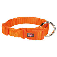 Produktbild von Trixie Premium Hundehalsband aus Nylon in Orange Größe S-M