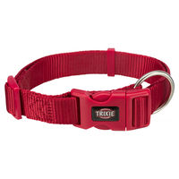 Produktbild von Trixie Premium Hundehalsband aus Nylon in Rot Größe L-XL 40-65cm - 1 Stk.