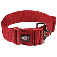 Produktbild von Trixie Premium Hundehalsband aus Nylon in Rot Größe L-XXL