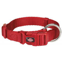 Trixie Premium Hundehalsband aus Nylon in Rot Größe S-M – Bild 1 von 2