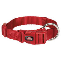 Produktbild von Trixie Premium Hundehalsband aus Nylon in Rot Größe S-M