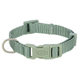 Produktbild von Trixie Premium Hundehalsband aus Nylon in Salbei Grün Größe M-L