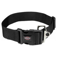 Produktbild von Trixie Premium Hundehalsband für Riesenrassen Schwarz XXL wasserabweisend