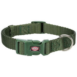 Produktbild von Trixie Premium Hundehalsband Grün S 25-40cm 15mm Gurtband