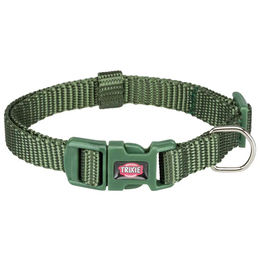 Produktbild von Trixie Premium Hundehalsband Nylon Grün XS 22-35cm 10mm