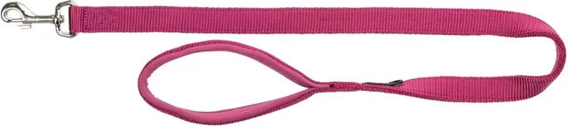 Produktbild von Trixie Premium Hundeleine aus Gurtband in XL für erwachsene Hunde in Rot oder Rosa