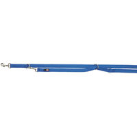 Produktbild von Trixie Premium Hundeleine doppellagig royalblau verstellbare Schleppleine für große Hunde L-XL 2,00 m 25 mm - 2 m