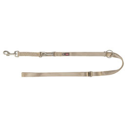 Produktbild von Trixie Premium Hundeschleppleine aus Nylon in Beige Größe XS-S