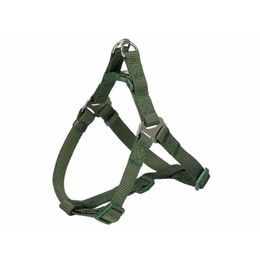 Trixie Premium One Touch Hundegeschirr aus Nylon in Waldgrün Größe XS-S – Bild 1 von 3