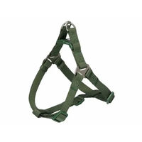 Produktbild von Trixie Premium One Touch Hundegeschirr aus Nylon in Waldgrün Größe XS-S