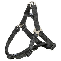 Trixie Premium One Touch Hundegeschirr Schwarz Größe L für große Hunde – Bild 1 von 3