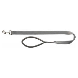 Produktbild von Trixie Premium Schleppleine aus Neopren für Hunde in Grau Größe XS - 1,8 m