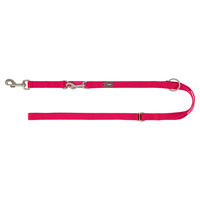 Produktbild von Trixie Premium Schleppleine aus Nylon für Hunde Rosa Größe M-L 200cm - 2 m