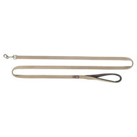 Produktbild von Trixie Premium Schleppleine doppellagig Beige Größe M-L - 1 Stk.