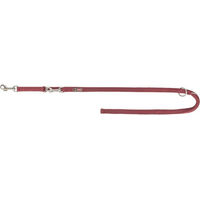 Produktbild von Trixie Premium Schleppleine doppellagig Sangria Rot Größe L-XL 200 cm wasserabweisend - 2 m