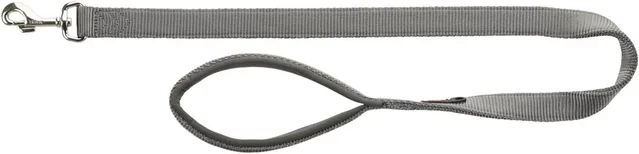 Produktbild von Trixie Premium Schleppleine für Hunde aus Neopren Grau 180 cm XS