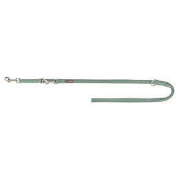 Produktbild von TRIXIE Premium Schleppleine für Hunde Riesenrassen doppellagig Salbei Grün XL 200 cm - 2 m
