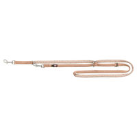 Produktbild von Trixie Premium Schleppleine mit Neopren-Polsterung für große Hunde L/XL in Beige/Braun
