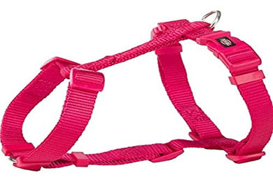 Trixie Premium Sicherheitsgeschirr für Hunde aus Nylon in Rosa Größe M-L – Bild 1 von 3