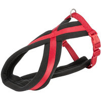 Produktbild von Trixie Premium Sportgeschirr für Hunde in Rot mit Vliespolsterung Größe L-XL