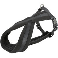 Produktbild von Trixie Premium Sportgeschirr für Hunde Schwarz Größe L mit Vliespolsterung