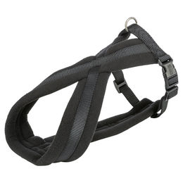 Trixie Premium Touren-Geschirr für Hunde aus Nylon in Schwarz Größe S-M – Bild 1 von 2