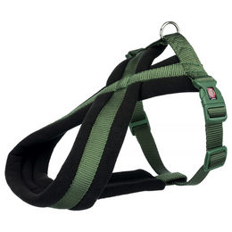 Trixie Premium Touren-Geschirr für Hunde mit Fleece-Futter Grün Größe L-XL – Bild 1 von 2